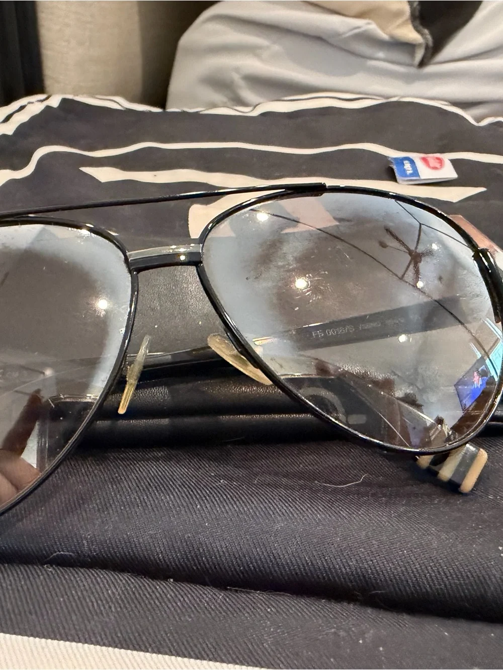 Fendi Black Sunglasses Temple Arm FF 0018/S